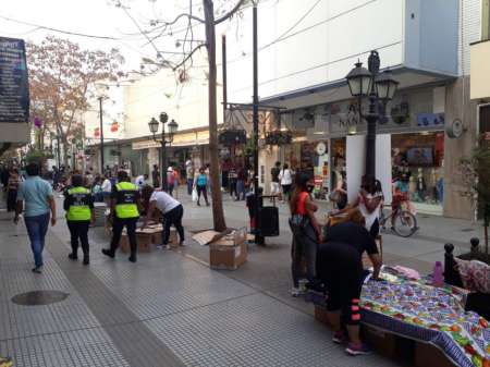 Trabajan para reforzar la seguridad del microcentro salteño