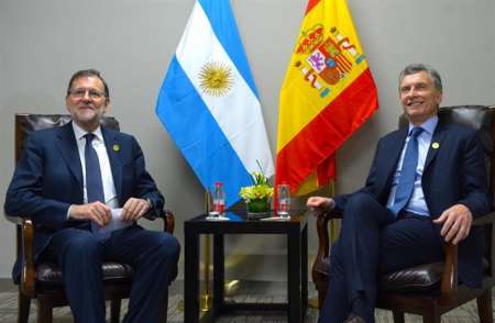 Mariano Rajoy llega a la Argentina, con la mira puesta en las inversiones