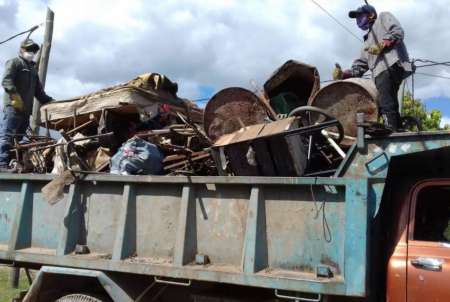 Masivo operativo de descacharrado en Orán por los casos de dengue