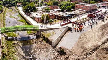 Se habilitó la obra del canal Tinkunaku