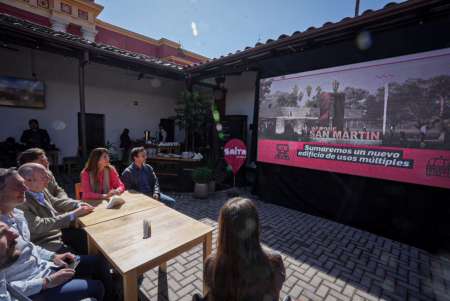 Sigue en marcha el plan de renovación del Parque San Martín