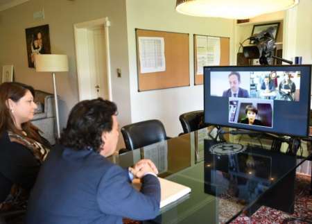 Eramine confirmó al Gobernador su intención de invertir 1000 millones de dólares