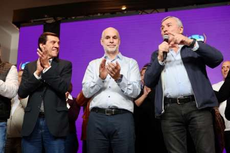 Carlos Sadir ganó la gobernación de Jujuy y celebró junto a Morales y Larreta