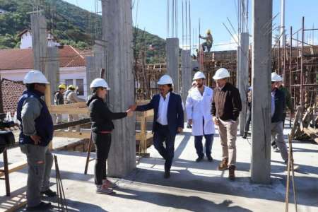 Se están haciendo obras de ampliación y refuncionalización en el Hospital San Bernardo