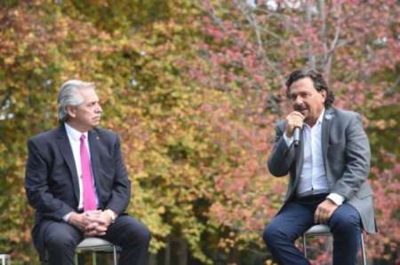 Alberto Fernández y Gustavo Sáenz anunciaron obras en Salta