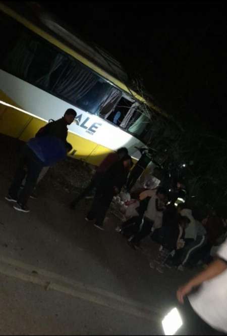 Chocó un colectivo en la Ruta 68: una persona fallecida y 20 heridos