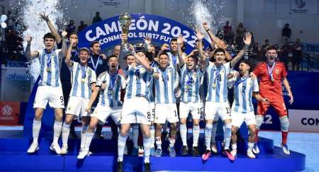 Argentina salió campeón del sudamericano sub 17 de futsal