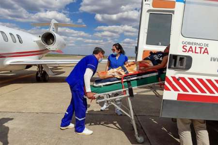 El primer semestre hubo más de 150 vuelos sanitarios a cargo de la Provincia