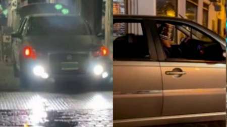 Le retiraron la licencia de conducir al joven que manejó por la peatonal Florida