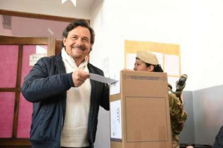 Gustavo Sáenz habló tras emitir su voto den las PASO 2023