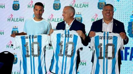 Claudio Tapia dio detalles sobre el nuevo complejo para la Selección Argentina en Estados Unidos