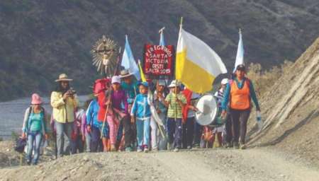 Hoy sale la peregrinación más grande del Milagro desde Santa Victoria Oeste