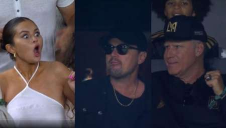 Desde Di Caprio y Selena Gómez hasta el Príncipe Harry: las celebridades que fueron a ver a Messi