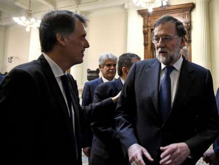 Kosiner y Rajoy intercambiaron experiencias sobre la participación pública privada