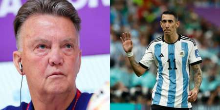 La reacción de Ángel Di María al ver las polémicas declaraciones de Van Gaal