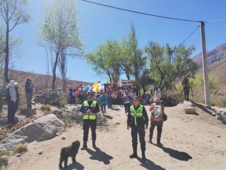 Más de 40 peregrinaciones reciben el acompañamiento de la Policía