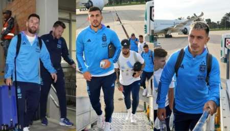 Locura en Bolivia por la llegada de la Selección Argentina