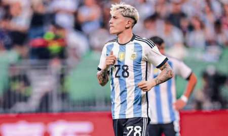 El orgulloso posteo de Alejandro Garnacho tras quedar blindado por la Selección Argentina