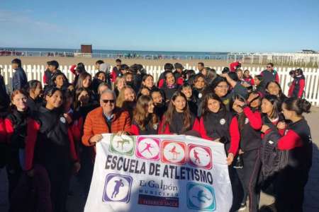 La delegación salteña para los Juegos Evita ya está en Mar del Plata