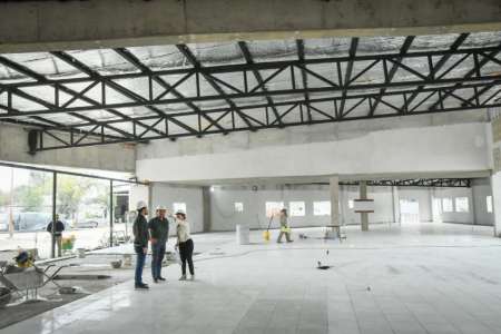 Avanzan las obras de la nueva Terminal de Güemes y la escuela técnica Nikola Tesla