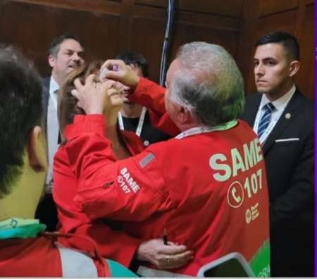 Patricia Bullrich fue atendida por el SAME después del debate