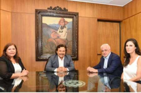 El gobernador recibió a los diputados electos Pablo Outes y Yolanda Vega