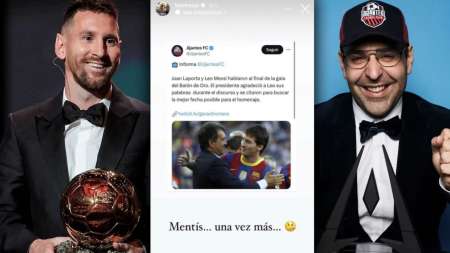 “Mentís… una vez más”: el posteo de Lionel Messi tras la información que publicó un periodista español