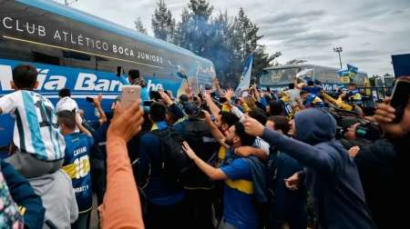 Boca ya está en Río de Janeiro para jugar la final de la Copa Libertadores