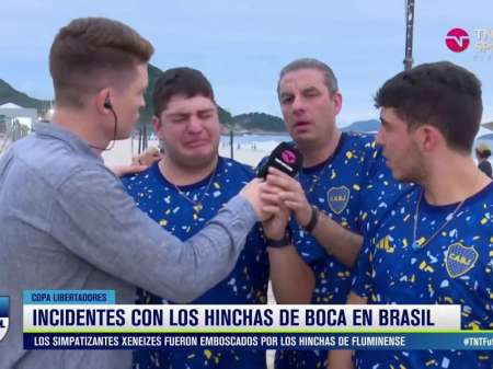 El terrible testimonio de un hincha de Boca en Río de Janeiro: “No viajamos para que nos acribillen a golpes”a