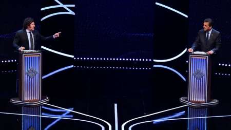 Milei denunció a “los tosedores de Massa” y explicó por qué Macri y Bullrich no lo acompañaron al debate