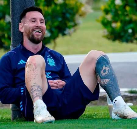 Las perlitas de la primera práctica de la Selección Argentina de cara al partido contra Uruguaya