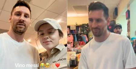 Messi hizo compras en un supermercado de Miami y generó una revolución