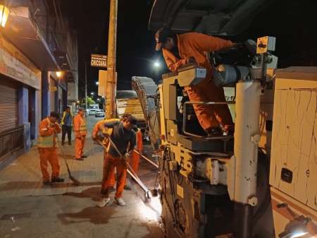 Obras calle pellegrini