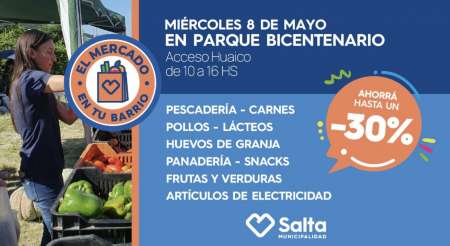 Nueva edición de “El mercado en tu barrio”