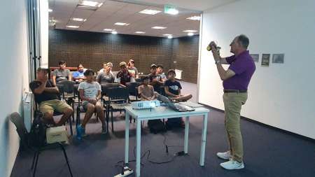 Taller de Robótica en el CIC de Limache