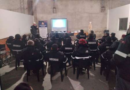 Capacitación para el personal de emergencias