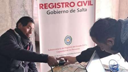 El Registro Civil en Cachi