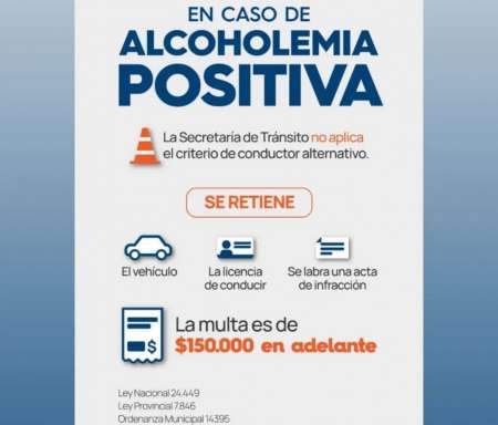 En Salta no se aplica el criterio de conductor alternativo