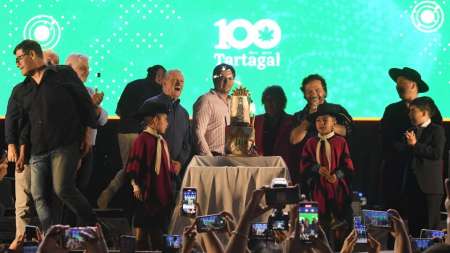 Sáenz festejó el centenario de Tartagal