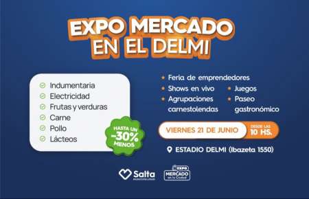“Expo mercado” en el Estadio Delmi
