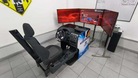 Se podrá utilizar un simulador de automóvil para rendir