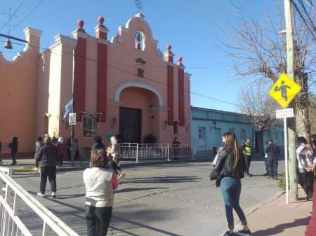 Procesión de la Virgen de Urkupiña