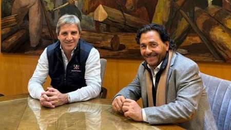Sáenz se reunió con Caputo