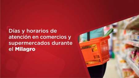 Días y horarios de atención en comercios y supermercados