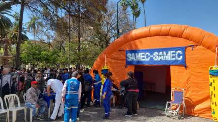 El SAMEC realizó más de 2000 atenciones