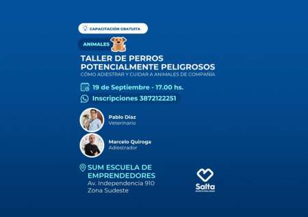 Charla sobre perros potencialmente peligrosos