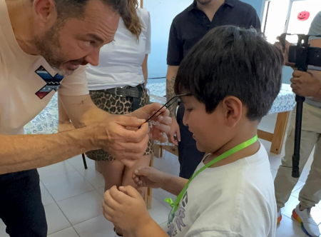 Vecinos de la ciudad cuentan con nuevos lentes recetados