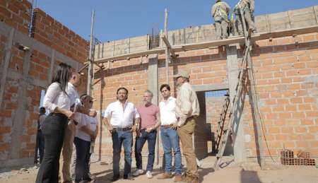 El Gobernador supervisó el nuevo puesto de control en Salvador Mazza