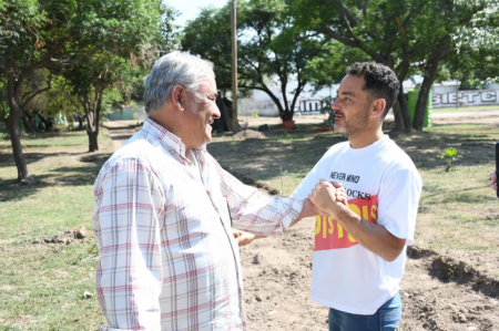 Nueva plaza en el barrio Limache