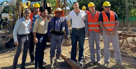 Inversión histórica en obras de agua para Capital